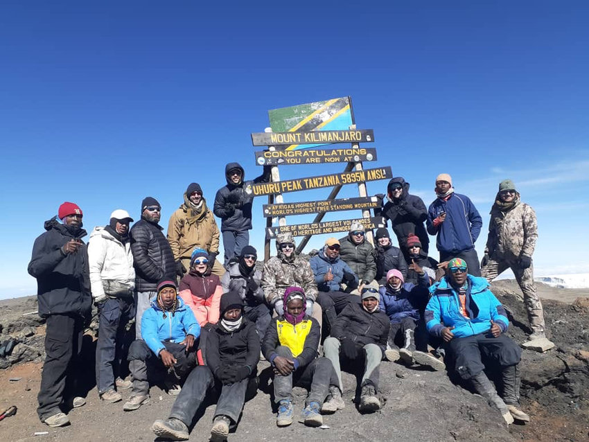 District 16 Sen. Ben Hansen was among a group of Nebraska senators to reach the peak of Mount Kilimanjaro on Thursday.