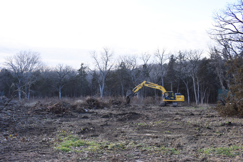 Land is being prepared for the new Olson Retreat Center at Camp Fontanelle.