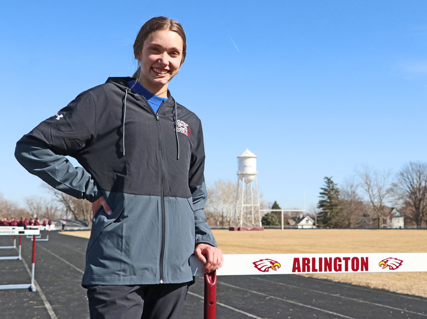 Gatorade track and field athlete of the year Kailynn Gubbels returns to her Arlington Eagles for one more season this spring.