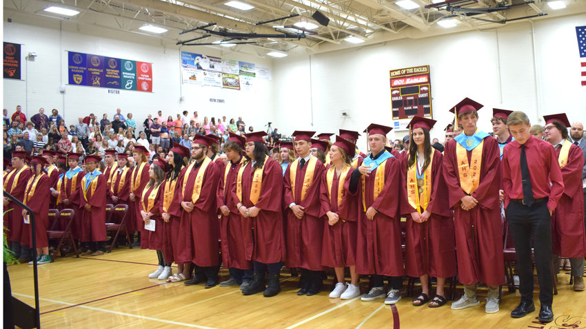 The Arlington High School Class of 2022 graduated Sunday afternoon.