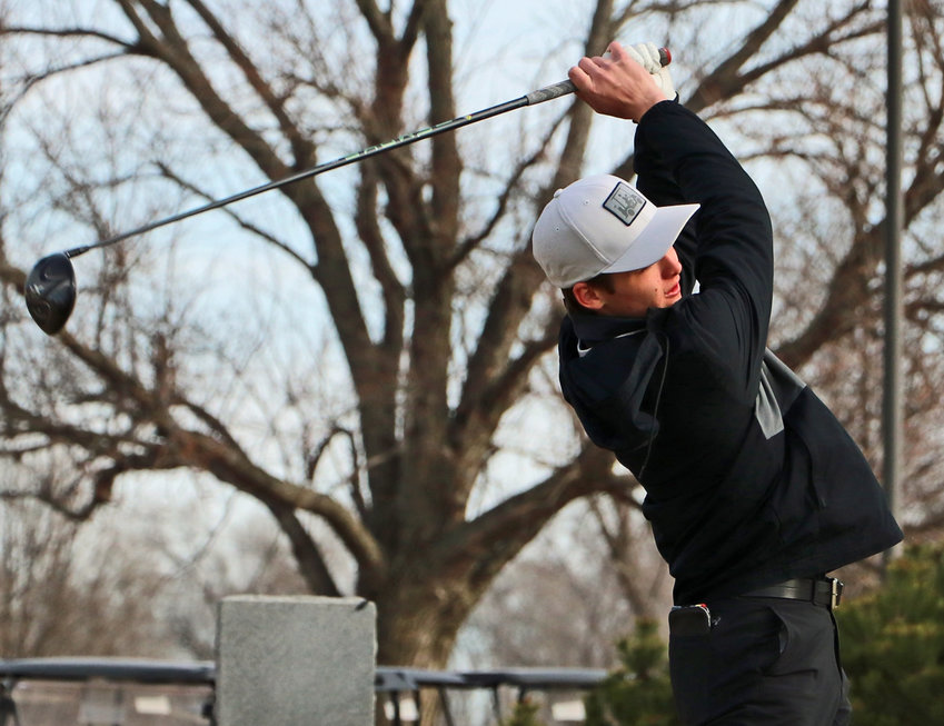 Blair junior golfer Easton Chaffee competed at the Class B state tournament Wednesday and Thursday in Scottsbluff.