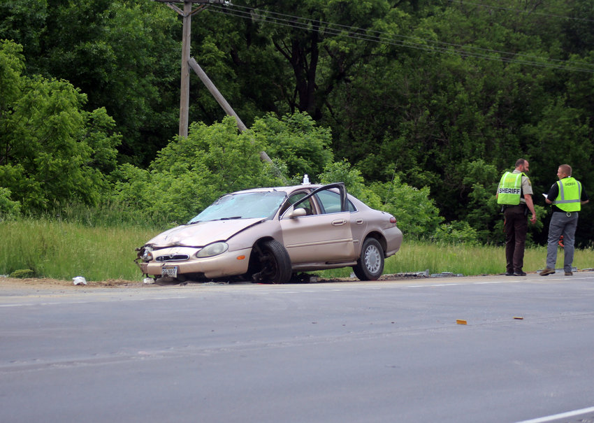 The Washington County Sheriffs Office and Blair Fire and Rescue responded to a single-vehicle accident near the 13000 block of U.S. Highway 75 Monday afternoon.