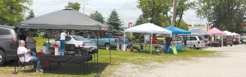 The Blair Flea Market features 15 to 20 vendors offering a variety of hand crafted, unique products.