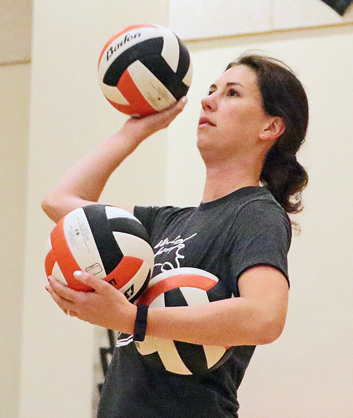 Liz Sevcik is the new Fort Calhoun High School volleyball coach who'll lead her first Pioneers team this fall.