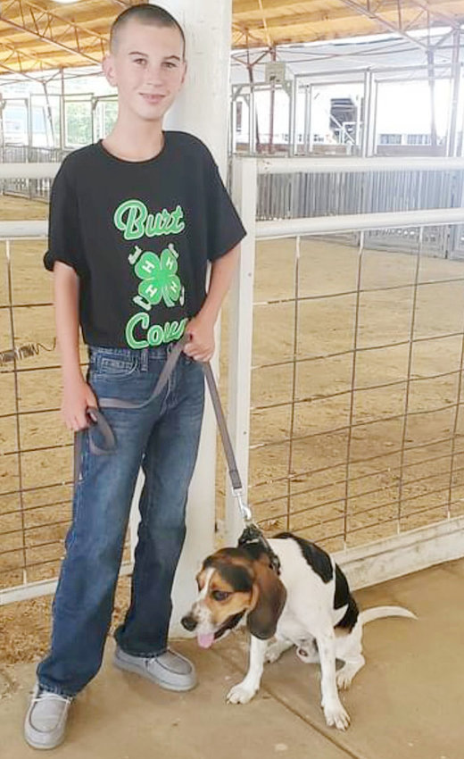 Congratulations to Logan Nathan and Ace for receiving a Blue Ribbon at the Burt County Fair Dog Show.