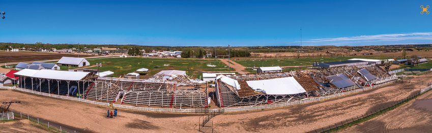 Eric Smith's drone photos will be placed in the ProRodeo Hall of Fame as Nebraska&rsquo;s Big Rodeo of Burwell was inducted into the ProRodeo Hall of Fame Class of 2022 July 16. .