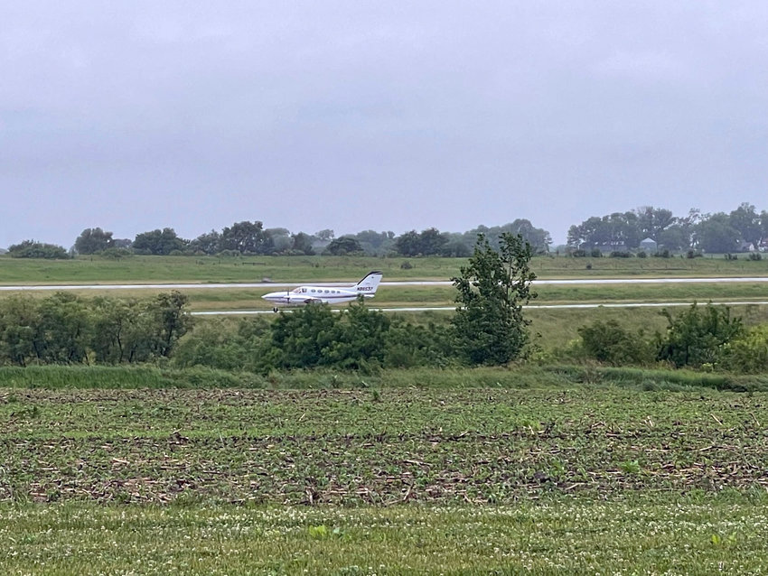 The County Board recommended a relocation plan for a road to accomodate the extended runway project at the Blair Executive Airport.