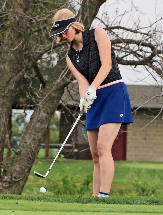 Arlington golfer Sarah Rhea is the Eagles' lone returner in 2022.