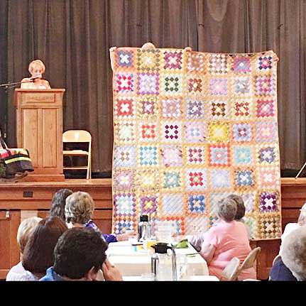 The quilts won't be displayed on the beds like they were back in the day, but they will be out to admire just the same.