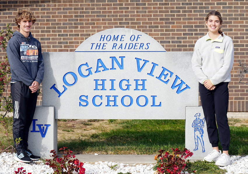 Congratulations to the Logan View Cross Country 2022 state qualifiers Sam Peters and Malorie Weakland.