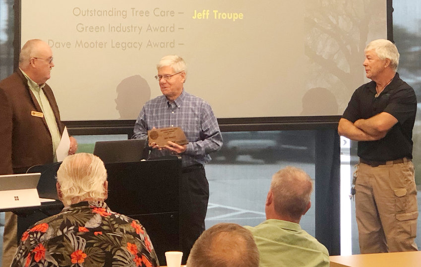 Oakland&rsquo;s Jeff Troupe was recognized with a Community Forestry Award for his Outstanding Tree Care in Norfolk recently.  Troupe has given over 47 years of dedicated service to the tree population in Oakland, Nebraska &ndash; Tree City USA.