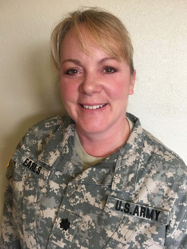 Traci Earls, facility manger at Cargill, serves as a Lt. Colonel for the U.S. Army.