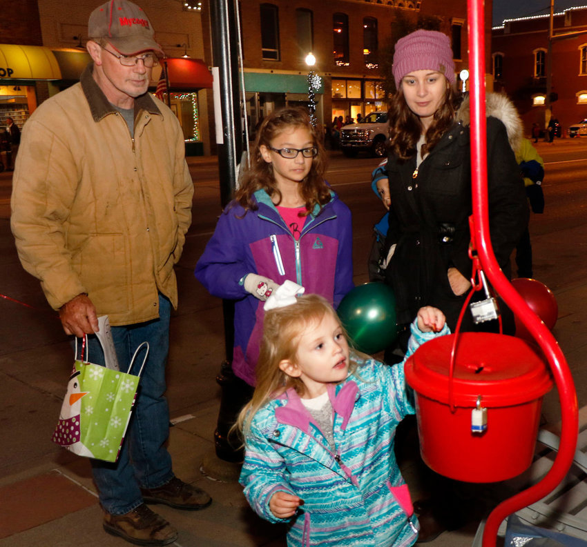 The Salvation Army's Washington County unit will kick off its Red Kettle campaign begins on Nov. 26. Kettles will be at Family Fare and Walmart in Blair.