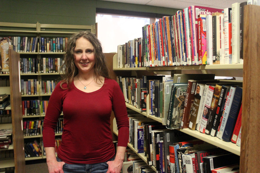 Julie Jones is the new librarian at Arlington Library, a position she's held for more than a month.