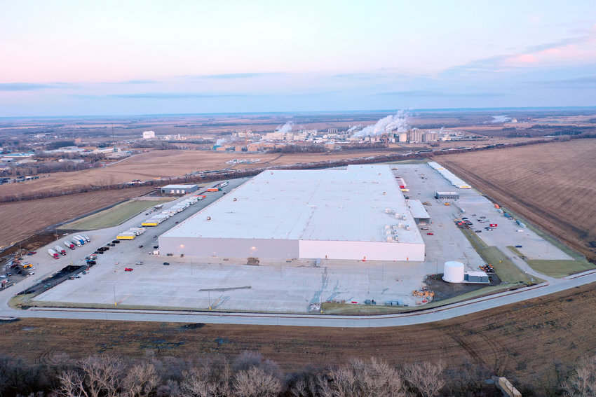 Pictured is the Dollar General Distribution Center, located on the south side of Blair.