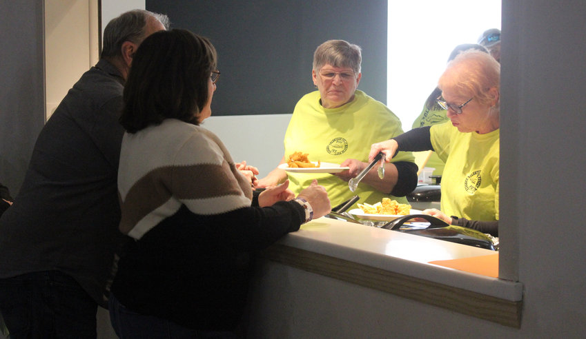 The annual Kennard Volunteer Fire and Rescue Department fish fry was held Saturday evening at the Kennard Auditorium. The event saw hundreds of individuals during its four-hour run.