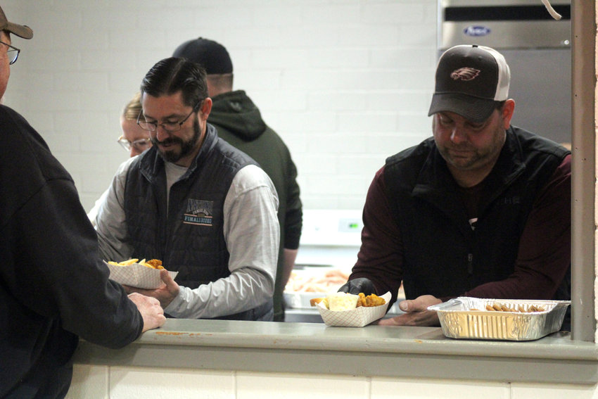 The Arlington Youth Sports hosted its second annual fish fry Friday at the Arlington Auditorium.