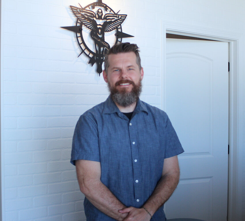 Ben Tapper, owner of Tapper Chiropractic, opened his clinic in Blair at the beginning of March.