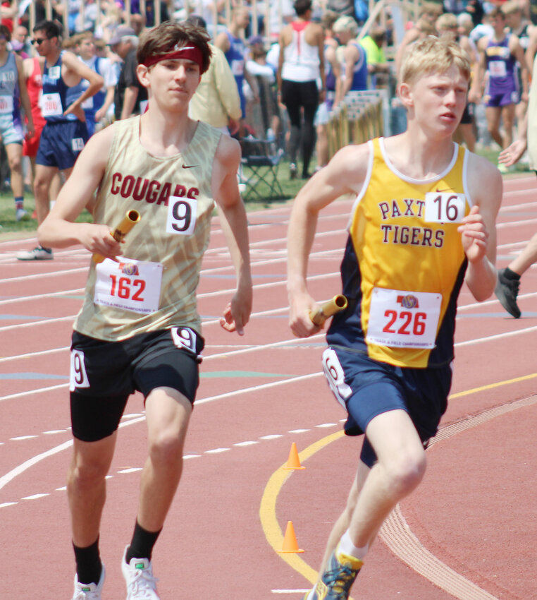 Andrew Schlichting was a partner in a relay.