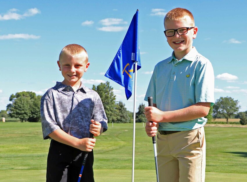 Brothers Brody, left, and Brock Deutschman earned Nebraska Junior Golf Player of the Year honors this summer.
