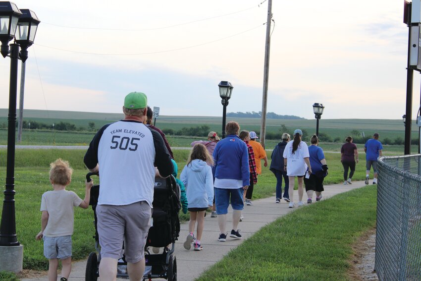 Around 45 runners/walkers participated in the HOME FUNdraiser Saturday morning.