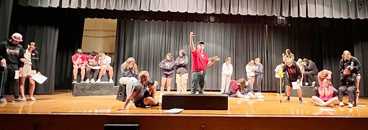 The play for this year's LDNE One-Acts will be &quot;An Amazing Grace&quot; written by a Nebraska playwright, Jarod Ockander and the LDNE actors are wasting no time getting into character.