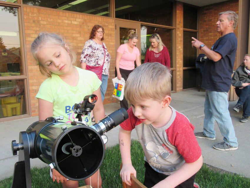 Enjoy viewing the partial solar eclipse through West Point Library telescopes this Saturday.