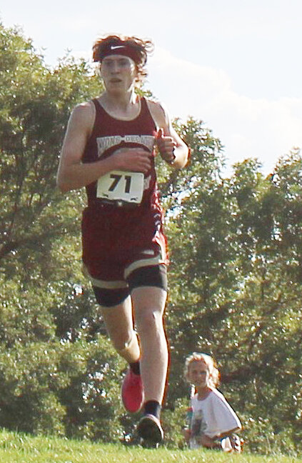 Chance Mock finished his Cross Country career with a 39th place at the NSAA State Meet.