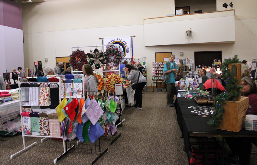 The FLC Women's Group craft fair fundraiser was held Saturday morning and afternoon.