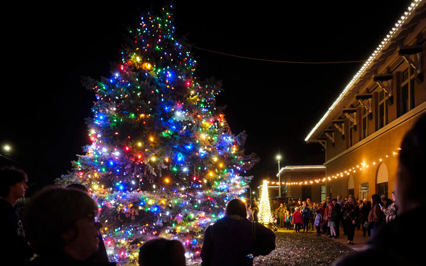 The Blair City Christmas tree lighting is the central highlight of the annual Tannenbaum festival.