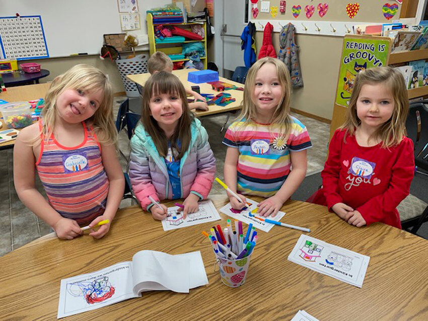 Kindergarten roundup was held at St. Paul's Lutheran School Feb. 20.