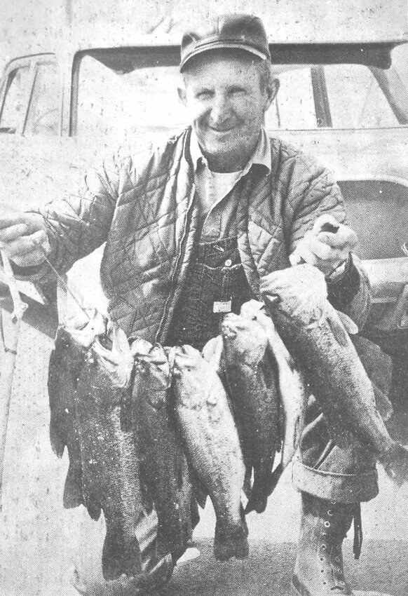 It took Willard Warrick just two hours to hit his bass limit on 1970's opening day at DeSoto Bend.