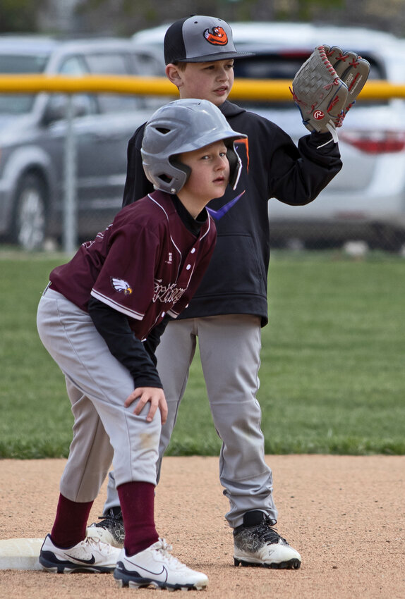 Arlington and the Blair Grizzlies met during an age 9 and younger baseball tournament at the Youth Sports Complex last Saturday and Sunday. A Blair Cubs team also competed during the weekend event and won, while the Arlington squad went 2-1.