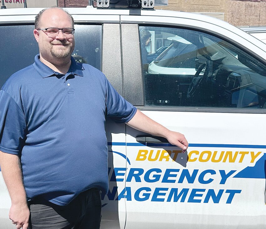 Oakland Fire and Rescue Squad Captain Jason Redding-Geu is ready to take on the greater responsibility of serving Burt County as the new Emergency Manager.