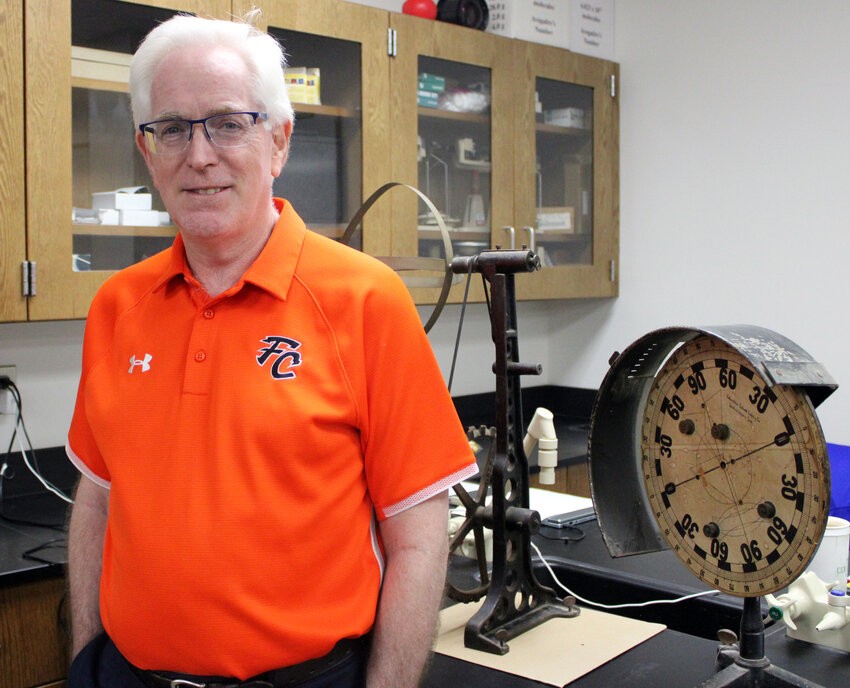 Science teacher Paul Bentley is retiring from Fort Calhoun High School after 42 years.