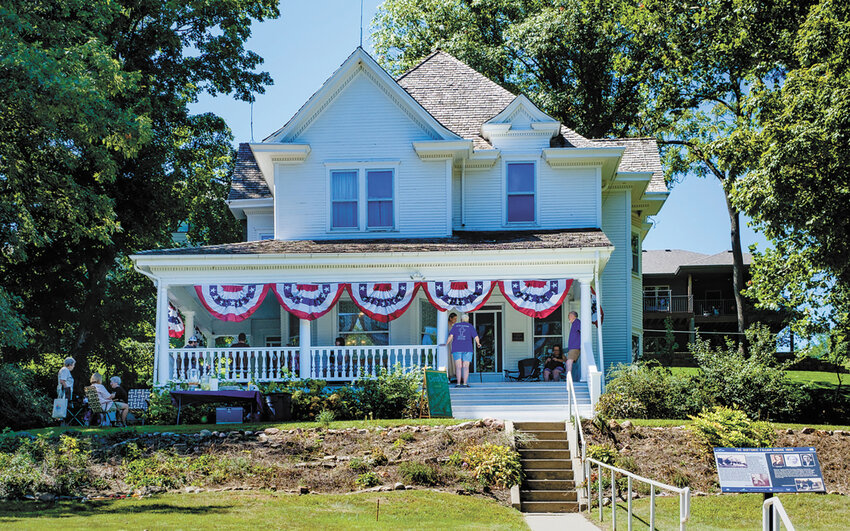 The Frahm House was built in 1905 by Fred Frahm, who was four-time mayor of Fort Calhoun and owner of Frahm Mercantile.