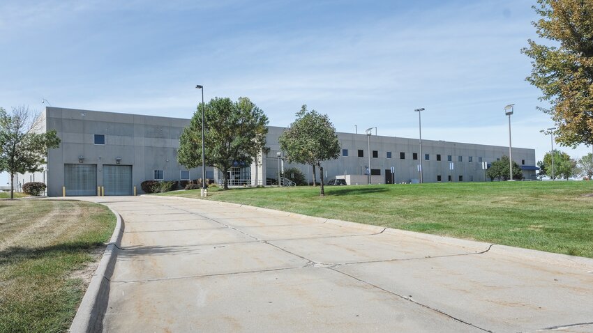 This is the former Mutual of Omaha building as shown from the east side. A company called Design Plastics plans to occupy the space and use it as a plastics injection molding facility to make dental parts. It plans to hire 50 to 75 local people.