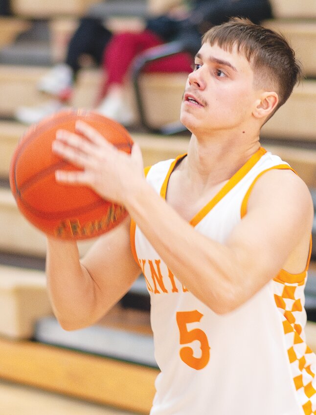Sylas Nelson came in and played a strong defensive game against the Madison Dragons.