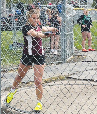 Congratulations to Dakotta Erickson for qualifying to compete at the Junior High Nebraska State Track and Field Meet with her throw of 92'1" this year. This is a state all-class junior high track meet, held in Gothenburg on Saturday, May 17th, and she will throw at 11 a.m.