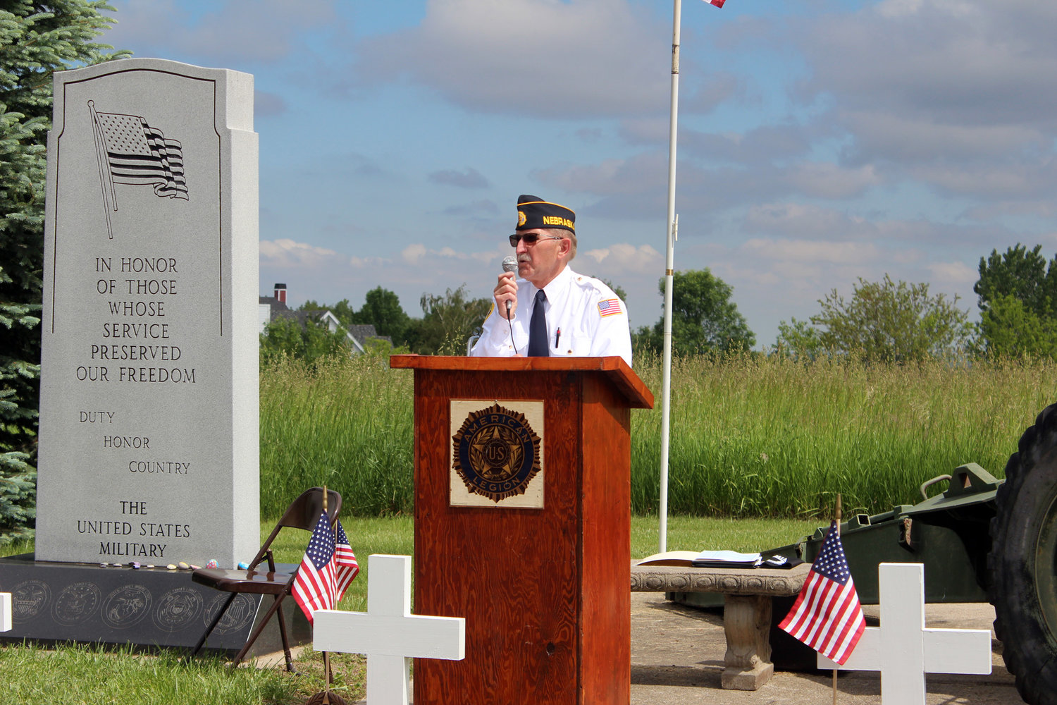 Fort Calhoun Cemetery hosts Memorial Day service | Washington County ...