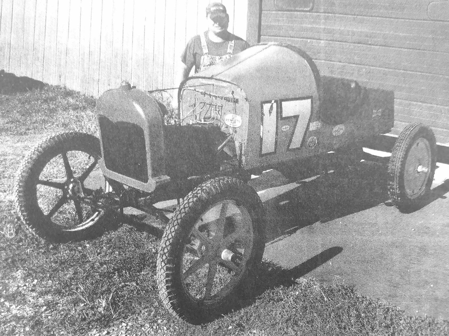 Past times: The Mohr racing car is presented at the 2012 Tractors Tall and Small event