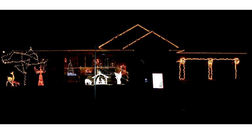 The home of Ron and Sandy Wersal on Third Street was named Christmas House of the Week. Each week during the holiday season, the De Smet Community Women's group chooses a decorated home to honor. The yearly event is sponsored by DCW and Otter Tail Power Company.