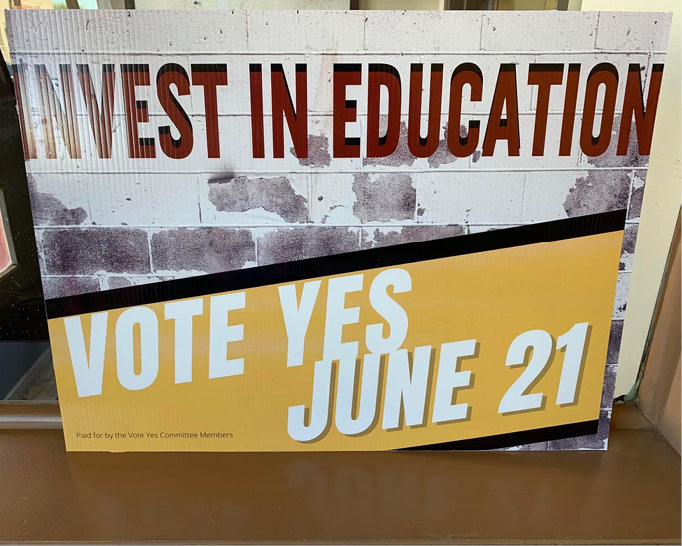 You may have seen these signs around town for the Invest in Education Vote Yes on June 21. The school bond election is coming up on June 21. If you have any questions, feel free to check out the 'De Smet, SD - LIW Building Project' Facebook page, where you can watch the video that explains what is going on, how your taxes will be affected and more. There will also be a story in an upcoming Kingsbury Journal.