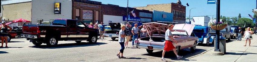 Over 120 cars were on display on Main Street at the Kingsbury Klassic Kruisers annual car show.
