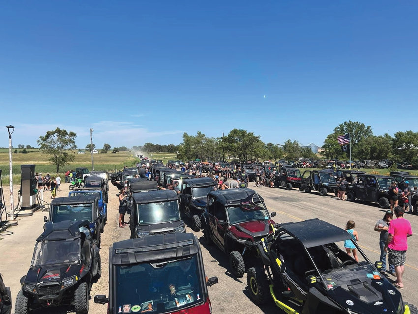 Almost 200 side by sides and ATVs gather together in Willow Lake for the annual Jakob Hohm Off-Road Adventures.