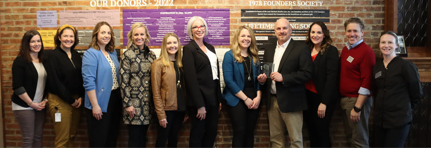 South Dakota Department of Health presents Horizon Health Care with the 2022 Partner in Health Award for their Family Planning services.