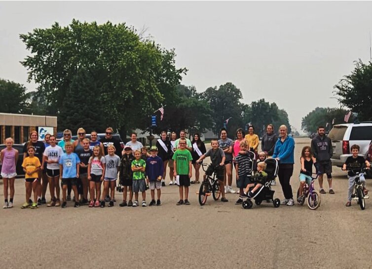 People of all ages participated in this year&rsquo;s Donut Dash, an activity during Lake Preston&rsquo;s Town and Country Days.