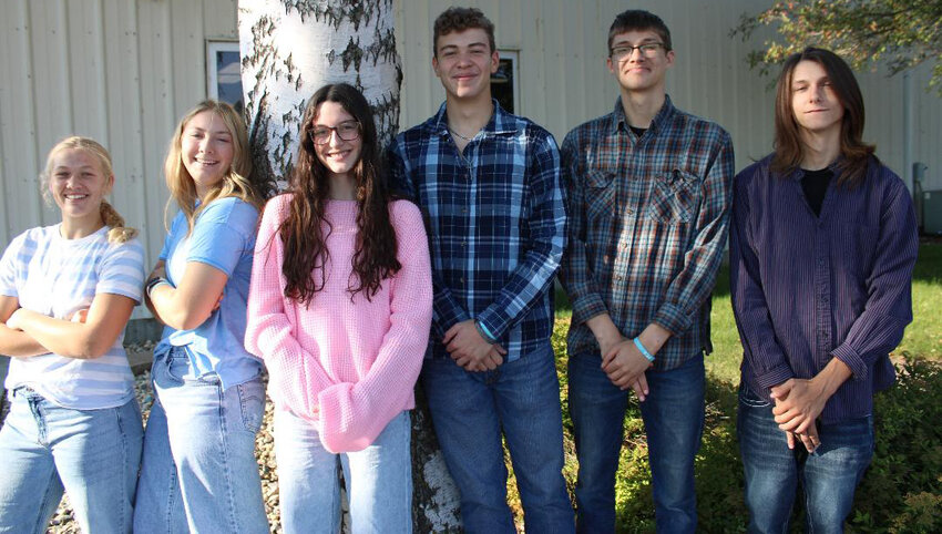 Iroquois Homecoming candidates include Chenoa Harris, left, Kera Dubro, Shelby Pekron, Daunte Glanzer, Andrew Gednalske and Cash Kuehl.