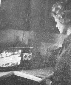 FIFTY YEARS AGO: Calving at Wienk Charolais this year isn&rsquo;t as much of a chore but is still as closely supervised as in past years, thanks to utilization of television. A television camera is mounted near the roof in one corner of the barn used for calving.