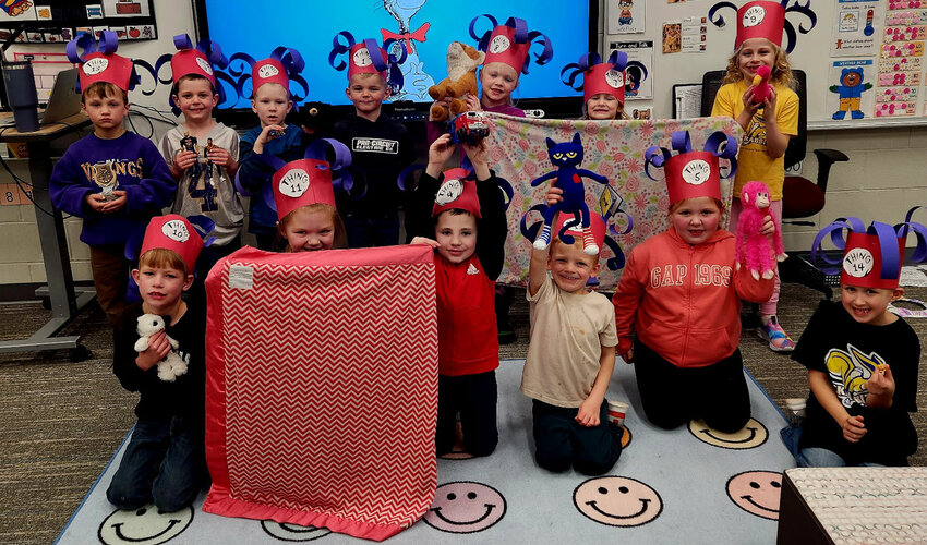 Mrs. Jeffrey&rsquo;s kindergarten class shows off their favorite &ldquo;things.&rdquo;